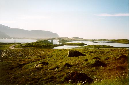 Br�cke auf den Lofoten